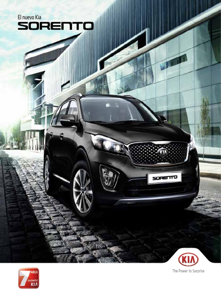 Catalogo Kia Sorento | PDF | Transmisión (Mecánica) | Tracción en las ...