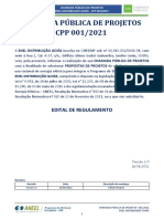 Edital Da Chamada Pública Enel Goiás CPP 001 - 2021 - Versão 1.0