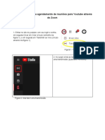Agendamento de Transmissao de Video para o Youtube Atraves Do Zoom