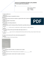 MCQ RAR202.Doc-Answer Sheet