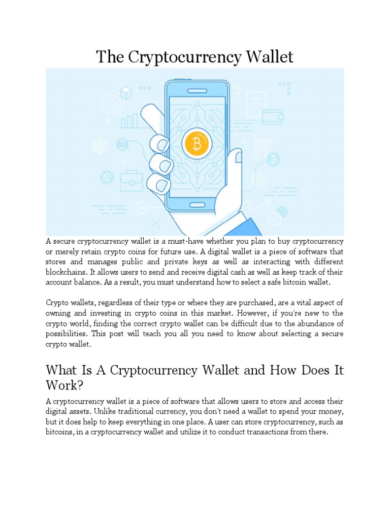 The Cryptocurrency Wallet | PDF | Cryptocurrency | Bitcoin