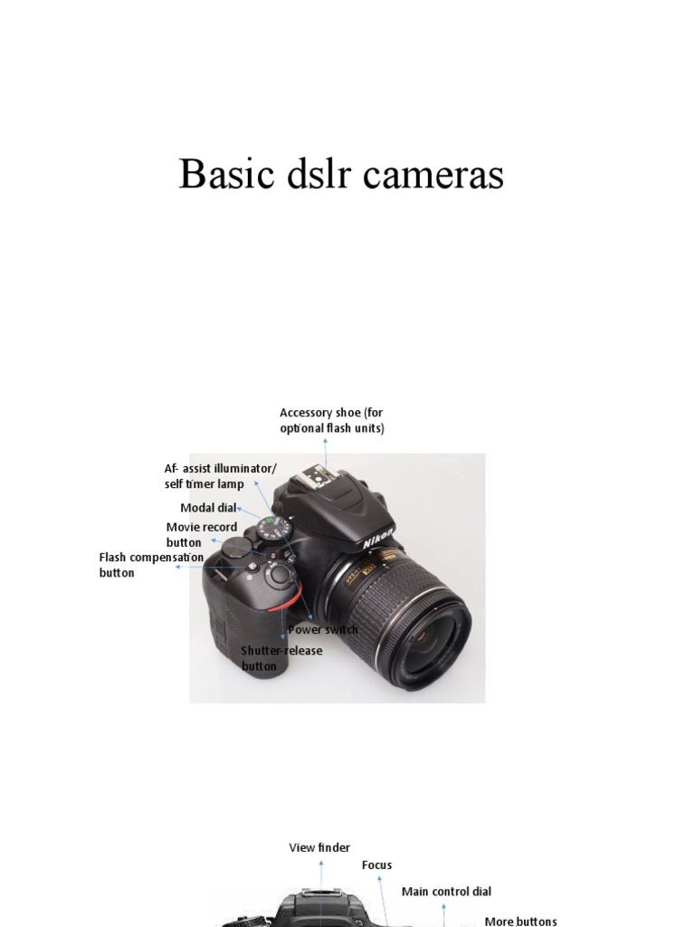 Basic DSLR Cameras | PDF