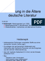 Einführung ÄDL 4 - Heldenepik