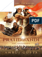 Pratwand - The Opponent - A Book by Ambuj Gupta Sample