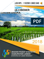 Kecamatan Cibeber Dalam Angka 2018