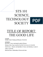 STS 101 Group 1 Reporting