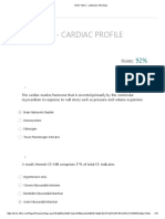 Cardiac Profile Test Results