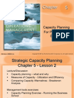 Capacity Planning For Products and Services: Mcgraw-Hill/Irwin