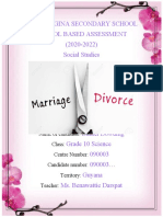 Young People's Views on Marriage and Divorce