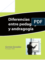 Pedagogía Vs Andragogía