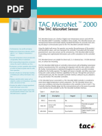 The Tac Micronet Sensor