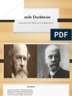 Émile Durkheim (PEDAGOGÍA)