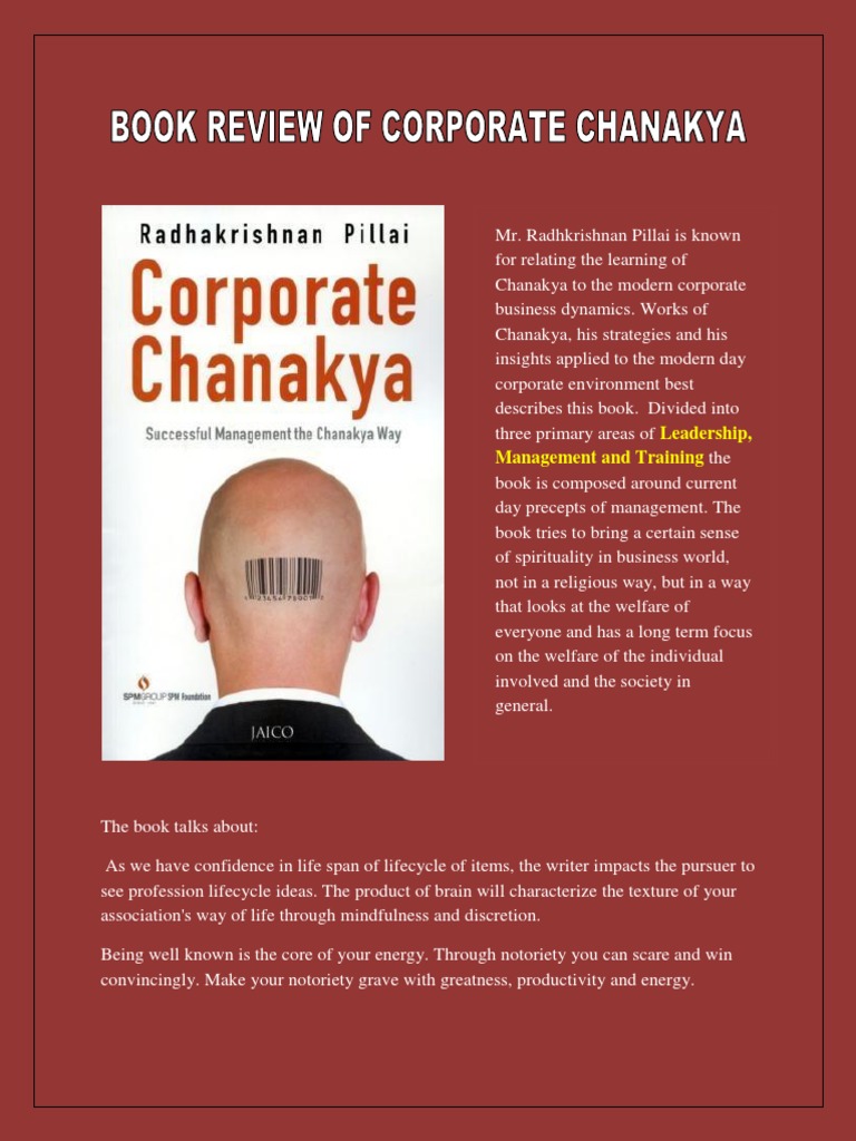 Corporate Chanakya PDF | PDF | Psychological Concepts | Human Nature