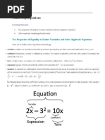 Multi-Step Equations - Intermediate Algebra