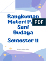 Review Materi Seni Budaya Semester 2