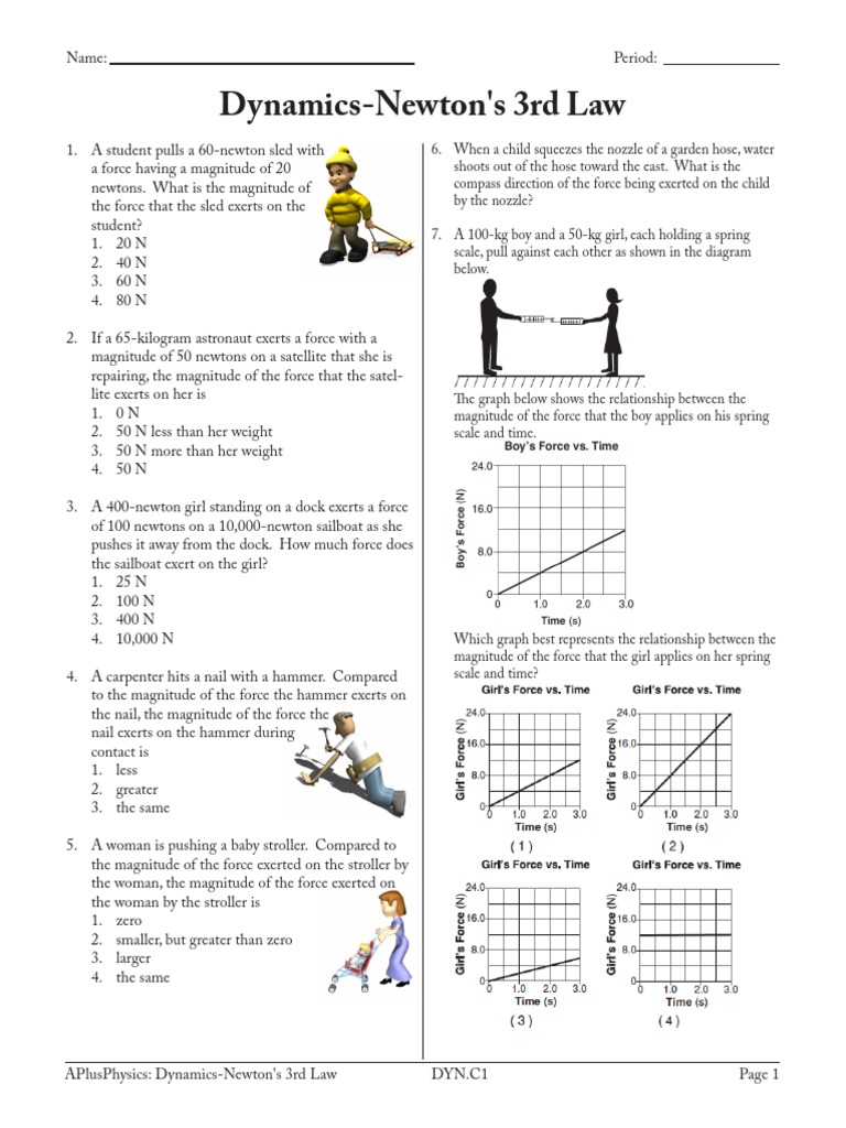 Understanding Newton's 3rd Law Dynamics | PDF | Force | Physical Quantities