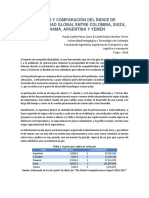 Análisis y Comparación Del Índice de Competitividad Global