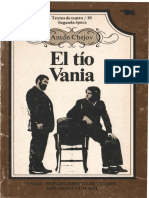 Sinopsis del acto I de El tío Vania de Chejov