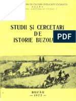 01 Studii Si Cercetari de Istorie Buzoiana 1973