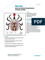 Symbiont-Regulated Serotonin Biosynthesis Modulates Tick Feeding Activity