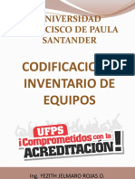 Codificacion e Inventario de Equipos