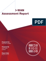 Secure SD-WAN Assessment Report: Prepared For