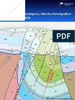 TEMARIO. Diseño de Cortes Geologicos y Sketches Estratigraficos