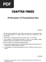 Chapter-Three: Performance of Transmission Lines