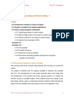 Estimation of Wing Loading and Thrust Loading - 7 Topics