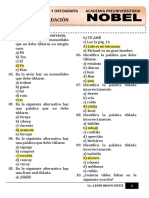 Examen de Tildación