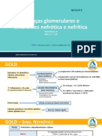 Doenças glomerulares e síndromes nefrótica e nefrítica