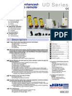 Industrial Enhanced-Safety Radio Remote Controls: Description