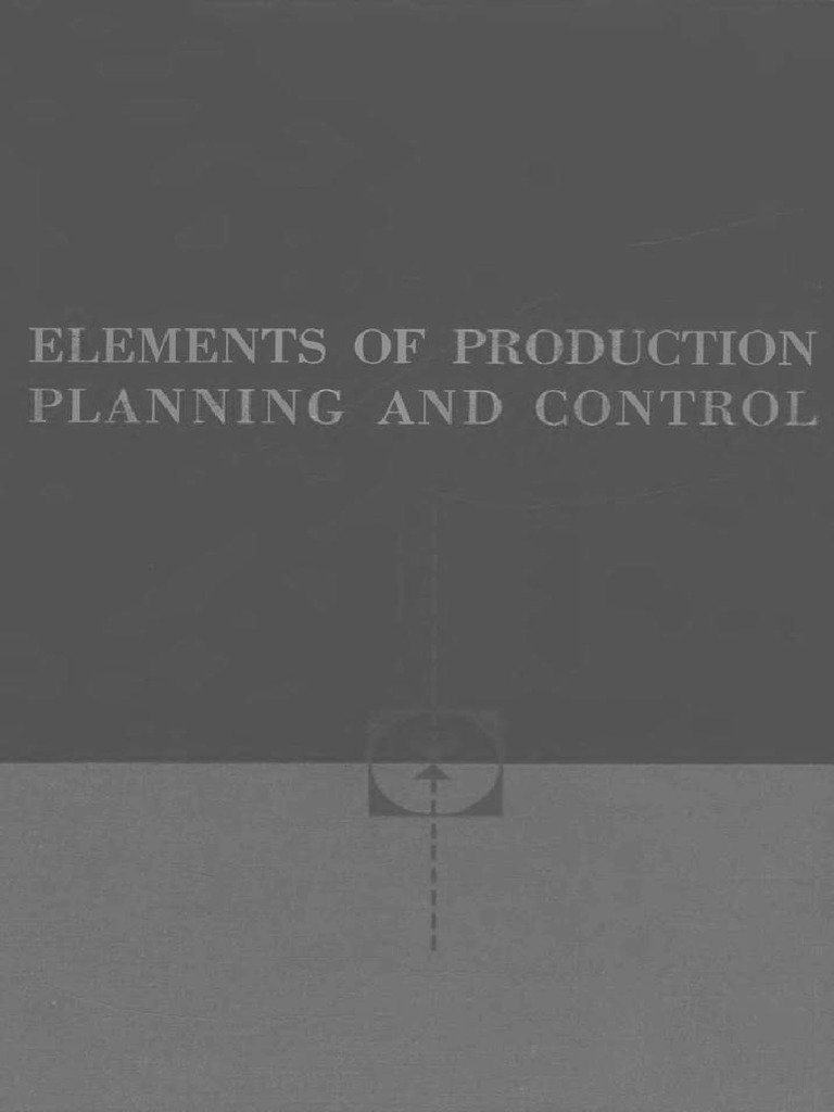Samuel Eilon - Elements of Production Planning and Control-The ...