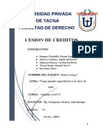 Cesion de Creditos MODIFICADO