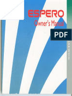 Daewoo Espero Manual PDF Free