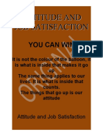 Attitude and Job Satisfaction