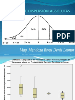 Medidas de Dispersión