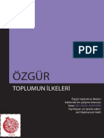 Nigel Ashford - Özgür Toplumun İlkeleri