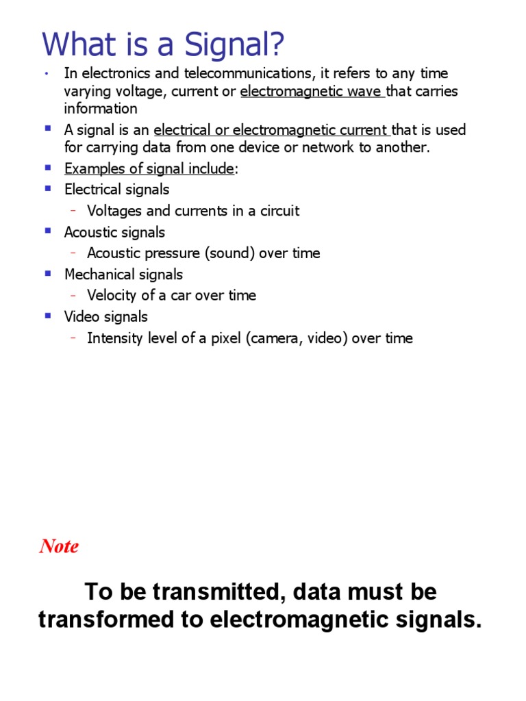 Understanding Signals: Analog vs Digital | PDF | Digital Signal ...
