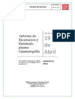 Informe 0011 Excavacion e Instalacion de Tuberias.
