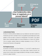 ¿Qué Fundamentos Debe Tener El Magistrado en El Proceso