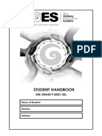 Student Handbook: SNK GRADE 9 (2021-22)