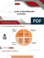 Planificación y Diversificación Curricular.18.08