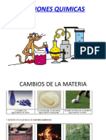 REACCIONES QUIMICAS EVALUACION Julio 2021