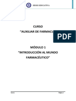 Modulo 1 Ambito Farmaceutico