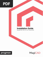 Installation Guide: Magicad 2016.4 For Autocad