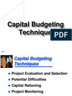 3. Capital Budget Tecnique