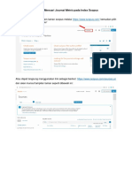 Tutorial Mencari Journal Metric Pada Index Scopus