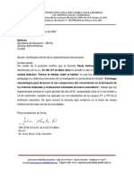 Carta Rector - Paula Valderrama