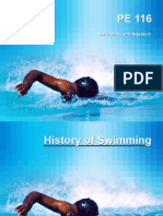 History of Swimming and its Health Benefits